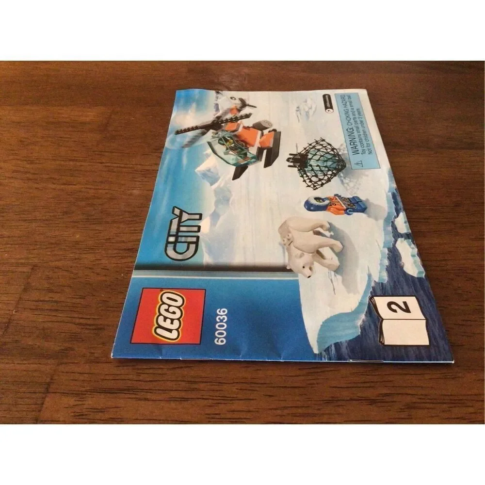 LEGO City Arctic Base Camp #60036 Instruction Manual Only (6006) - Picture 4 of 7